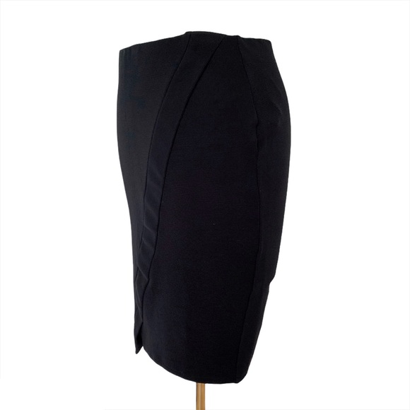 Zara black elastic pencil skirt size L - Picture 4 of 7